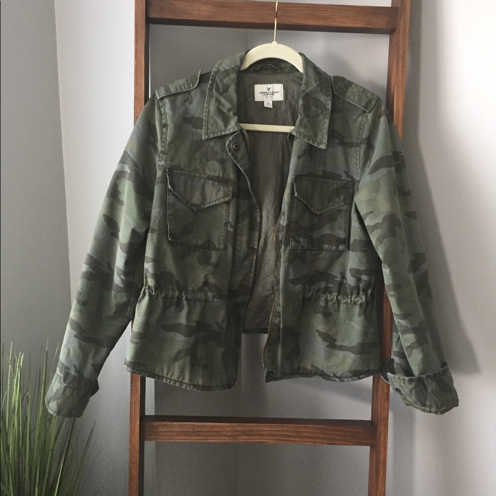 American Eagle Camo Jacket